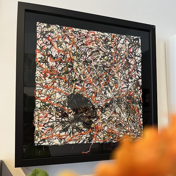 Kunstparel Acrylic strings Black