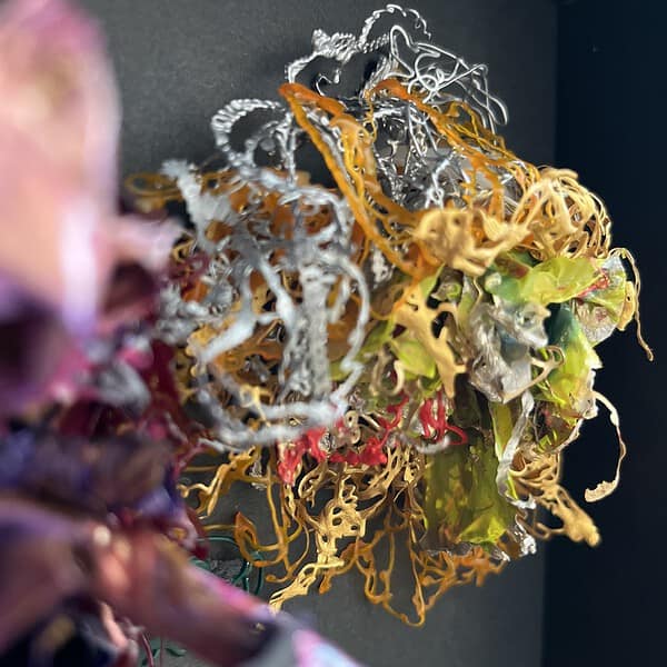 Kunstparel Two flowers