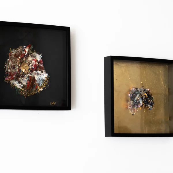 Kunstparel Golden Planet